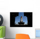 Atlantis Rolls toward Open Wall Decal