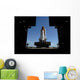 Atlantis Rolls toward Open Wall Decal