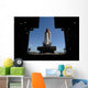 Atlantis Rolls toward Open Wall Decal