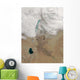 Distinctive Lines Clouds Stretch Wall Decal