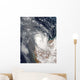 Cyclone Dominic off Shore Wall Decal