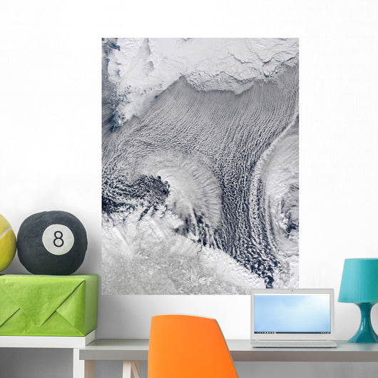 Unusual Cloud Formations over Wall Decal