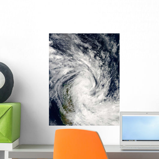 Tropical Storm Jade Coming Wall Decal