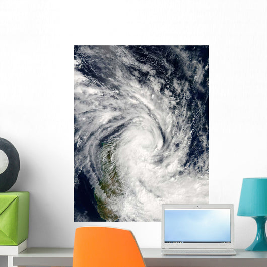 Tropical Storm Jade Coming Wall Decal