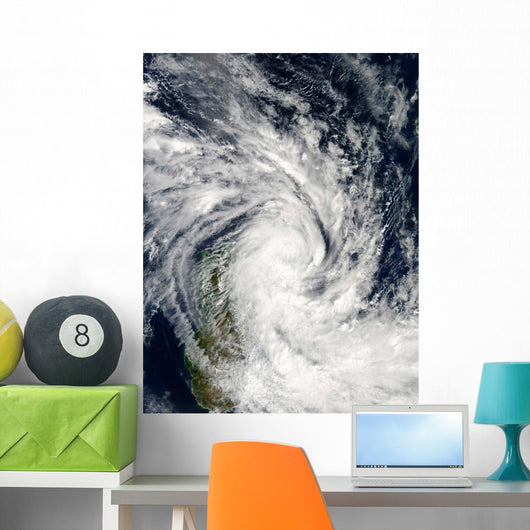 Tropical Storm Jade Coming Wall Decal