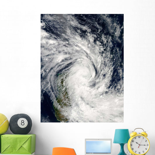 Tropical Storm Jade Coming Wall Decal