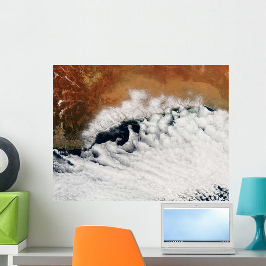 Unusual Cloud Formations Crowd Wall Decal