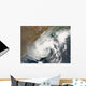 Tropical Storm Bijli Draped Wall Decal