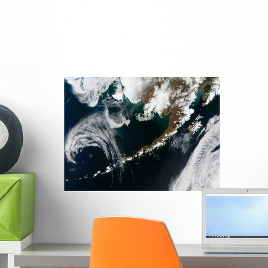 Alaskan Peninsula and Aleutian Wall Decal