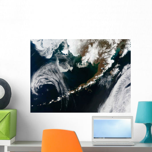 Alaskan Peninsula and Aleutian Wall Decal