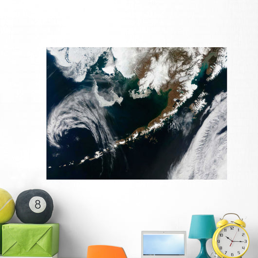 Alaskan Peninsula and Aleutian Wall Decal