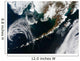 Alaskan Peninsula and Aleutian Wall Decal