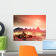 Young Hypothetical Planet around Wall Decal