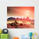 Young Hypothetical Planet around Wall Decal