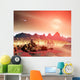 Young Hypothetical Planet around Wall Decal