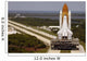 Space Shuttle Discovery Resting Wall Decal Design 2
