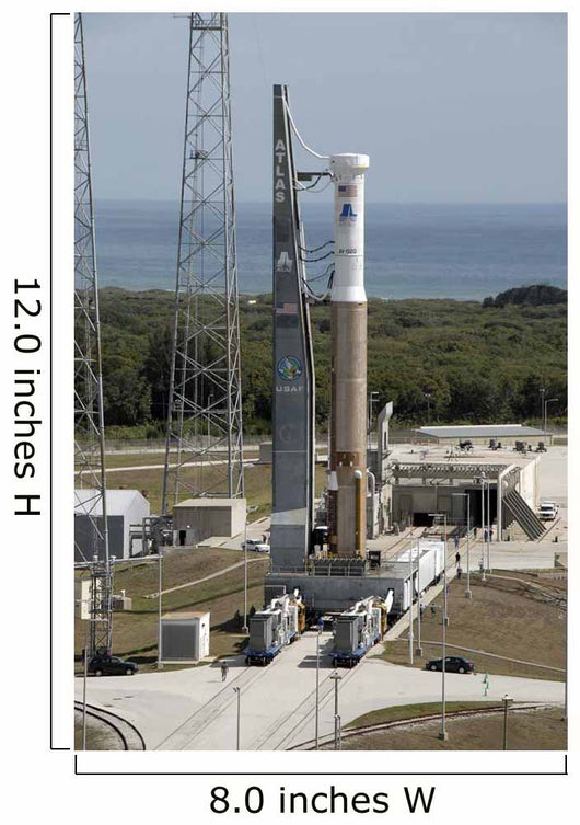 Atlas V Centaur Arrives Wall Decal Design 1