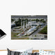 Aerial Kennedy Space Center Wall Decal Design 2