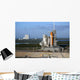Space Shuttle Atlantis atop Wall Decal