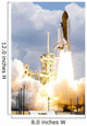 Space Shuttle Atlantis Lifts Wall Decal Design 37