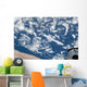 Cloud Vortex Streets off Wall Decal