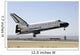 Space Shuttle Atlantis Prepares Wall Decal Design 1