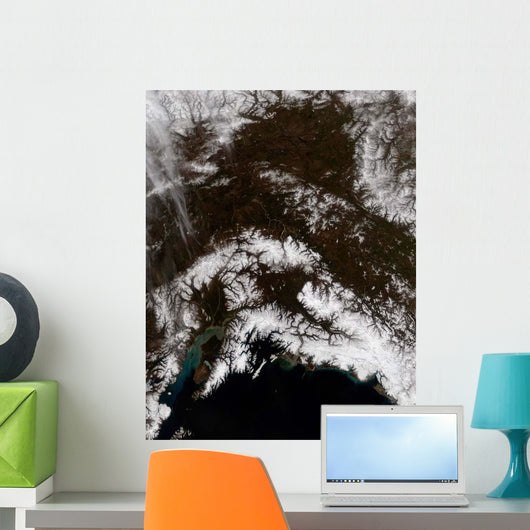 Snow South Central Alaska Wall Decal