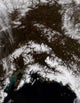 Snow South Central Alaska Wall Decal
