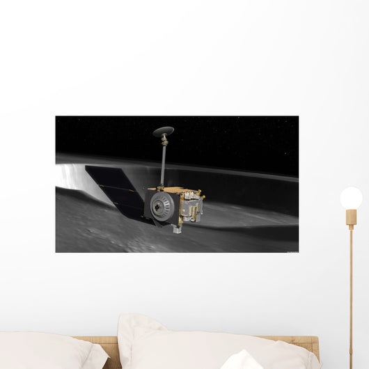 Artist Concept Lunar Reconnaissance Wall Decal Design 1