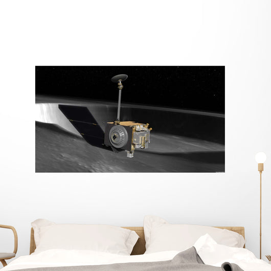 Artist Concept Lunar Reconnaissance Wall Decal Design 1
