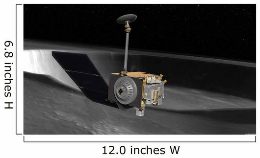Artist Concept Lunar Reconnaissance Wall Decal Design 1