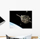 Hubble Space Telescope Orbit Wall Decal Design 2
