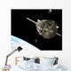 Hubble Space Telescope Orbit Wall Decal Design 2