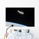 Hubble Space Telescope Orbit Wall Decal Design 1