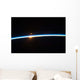Thin Line Earth's Atmosphere Wall Decal