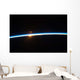 Thin Line Earth's Atmosphere Wall Decal