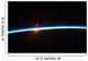 Thin Line Earth's Atmosphere Wall Decal