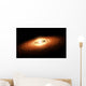 Silicate Crystal Formation Disk Wall Decal