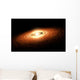 Silicate Crystal Formation Disk Wall Decal