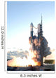 Delta Ii Rocket Lifts Wall Decal