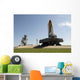 Space Shuttle Endeavour Approaches Wall Decal