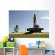 Space Shuttle Endeavour Approaches Wall Decal