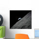 Crescent Earth Rises above Wall Decal