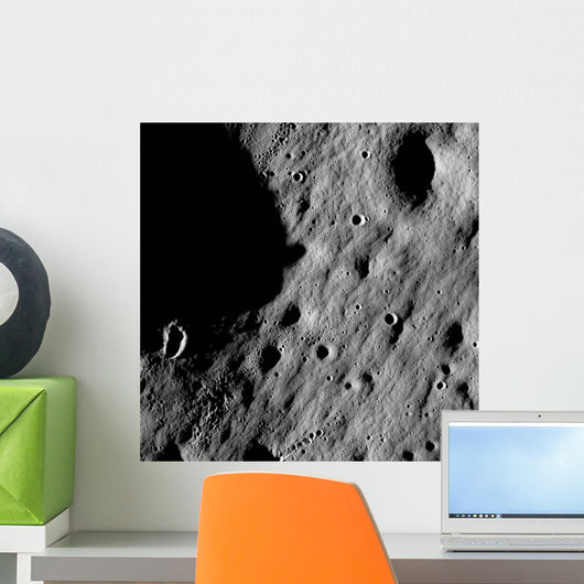Cratered Regions near Moon's Wall Decal