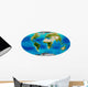Average Plant Growth Earth Wall Decal