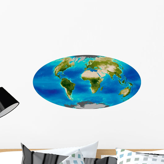 Average Plant Growth Earth Wall Decal