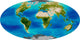 Average Plant Growth Earth Wall Decal