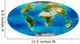 Average Plant Growth Earth Wall Decal