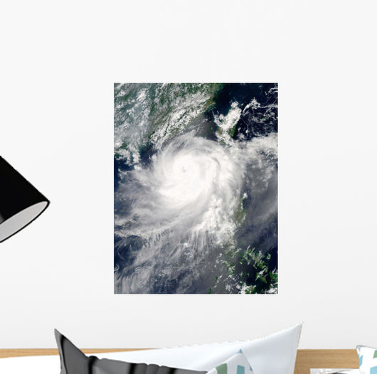 Tropical Cyclone Linfa Wall Decal