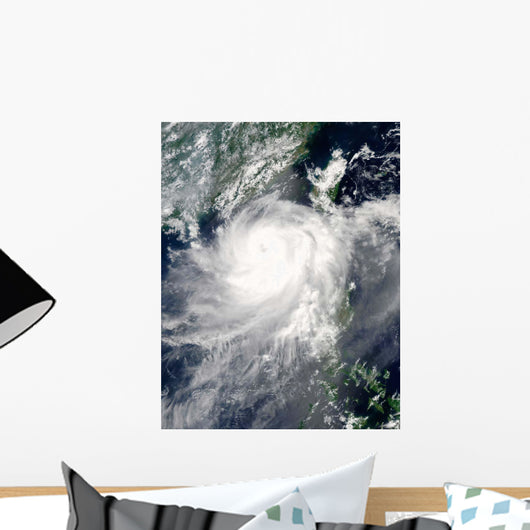Tropical Cyclone Linfa Wall Decal